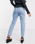 Фото #2 товара Noisy May Mom jeans in light blue wash