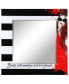 Фото #1 товара Зеркало настенное квадратное Empire Art Direct Fashion с бисерной отделкой на стекле, 36" x 36" x 0.4"