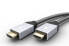 Wentronic 75603 - 1.5 m - HDMI Type A (Standard) - HDMI Type A (Standard) - 3D - Black - Gray