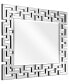 Фото #3 товара Зеркало в деревянной раме с антикварными зеркальными панелями - 31" x 40" от Empire Art Direct