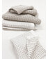 Фото #6 товара White Cross Dyed Cotton Waffle Hand Towel - Set of 4