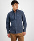 Фото #1 товара Men's Long Sleeve Twill Shirt, Created for Macy's