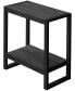 Фото #1 товара Side Table with 2 Shelves