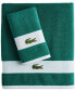 Фото #4 товара Lacoste Heritage Sport Stripe Cotton Hand Towel