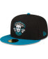 Фото #2 товара Men's Black Albuquerque Isotopes Copa De La Diversion 59FIFTY Fitted Hat