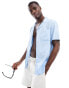 Фото #1 товара Another Influence beach shirt in ice blue