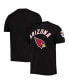 Men's Black Arizona Cardinals Pro Team T-shirt Черный, L - фото #3