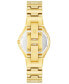 ფოტო #3 პროდუქტის Women's Quartz Gold-Tone Alloy Bracelet Watch, 29mm