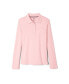 ფოტო #26 პროდუქტის Little Girls Uniform Long Sleeve Interlock Knit Polo with Picot Collar