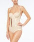 Women's Firm Tummy-Control Easy Up Strapless Bodysuit 1256