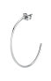 Elegant steel single earrings LPS02AQM09 / 11