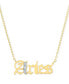 Aries Gold-Plated Sterling Silver