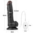 Adjustable Strap on with Dildo 10 Functions 7.5