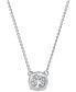 Badgley Mischka certified Lab Grown Diamond Solitaire Pendant 18" Necklace (2-1/4 ct. t.w.) in 14k Gold