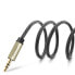 Фото #7 товара Kabel przewód rozdzielacz audio mini jack 3.5 mm - 2x jack 6.35mm 1m szary