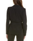 Brooks Brothers Crepe Belted Caviar Blazer Women's 6 - фото #2