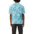 alexander wang 水纹图案短袖T恤 男款 蓝色 送礼推荐 / футболка Alexander Wang 6CC1201020-431
