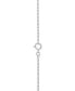 ფოტო #4 პროდუქტის Diamond Mini-Heart Pendant Necklace (1/10 ct. t.w.) in Sterling Silver and 14k Gold