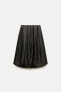 Zw collection voluminous jacquard skirt