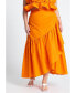 Фото #1 товара Plus Size Asym Flounce Skirt