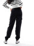 Фото #5 товара New Look cuffed cargo trouser in black