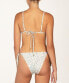 Peony 285699 Women Printed Side Tie Bikini Bottom, Size 8 US