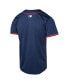 ფოტო #3 პროდუქტის Nike Big Boys and Girls Navy Atlanta Braves Alternate Limited Jersey