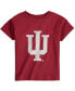 ფოტო #1 პროდუქტის Boys and Girls Toddler Crimson Indiana Hoosiers Big Logo T-shirt