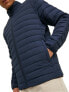 Синяя куртка для мужчин Jack & Jones JJERECYCLE PUFFER COLLAR NOOS 12211129 Navy Blaze S - фото #4