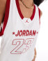 Jordan Jersey Tank in white