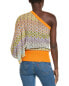 Фото #2 товара M Missoni One-Shoulder Top Women's M