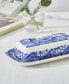 Dinnerware, Blue Italian Covered Butter Dish