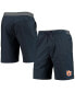 ფოტო #1 პროდუქტის Men's Heathered Navy Auburn Tigers Twisted Creek Omni-Shield Shorts