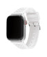 Фото #2 товара White Silicone Strap 42/44/45mm Apple Watch Band