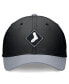 Men's Black/Gray Chicago White Sox 2024 City Connect Swoosh Flex Hat