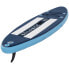 Фото #2 товара Доска для плавания SUP надувная с аксессуарами GYMREX Balance Line GR-SPB300 135 кг синяя