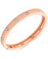 Фото #1 товара Браслет Guess rose Gold-Tone с камнями