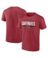 Фото #1 товара Men's Cardinal Arizona Cardinals Arc and Pill T-shirt