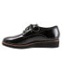 Фото #4 товара Softwalk Willis S1811-005 Womens Black Narrow Leather Oxford Flats Shoes