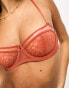 Фото #4 товара Calvin Klein CK Black unlined balcony bra in bright orange