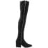 Фото #1 товара Dolce Vita Vix Zippered Womens Black Casual Boots VVIX0-BLA