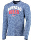 Фото #4 товара Men's Royal Buffalo Bills Camo Performance Long Sleeve T-shirt