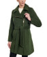 ფოტო #1 პროდუქტის Women's Asymmetric Wool Blend Wrap Coat