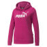 Фото #3 товара Puma Ess Logo Pullover Hoodie Womens Size XS Casual Athletic Outerwear 84686086