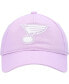 ფოტო #3 პროდუქტის Men's Purple St. Louis Blues 2021 Hockey Fights Cancer Slouch Adjustable Hat