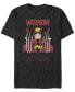 ფოტო #1 პროდუქტის Men's Wolverine Gradient Short Sleeve Crew T-shirt