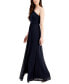 One-Shoulder Chiffon Gown