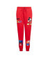 Women's Red Mickey Mouse Bold Expression Fleece Jogger