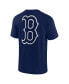 ფოტო #2 პროდუქტის Men's and Women's Navy Boston Red Sox Super Soft Short Sleeve T-shirt