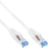 Фото #1 товара InLine Patch Cable S/FTP PiMF Cat.6A halogen free 500MHz white 15m